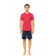 SN-M101 - Red - PYJAMA NOS V-NECK- (SN-M101) SN-M101 - Red - PYJAMA NOS V-NECK- (SN-M101)