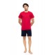 SN-M102 - Red - PYJAMA NOS 3PCS- (SN-M102) SN-M102 - Red - PYJAMA NOS 3PCS- (SN-M102)