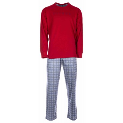 W-M541 - Bordo - PYJAMA T-SHIRT - (W-M541)