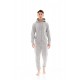 W-M615 - Black - TRUCKSUIT ZIPPER GREY- (W-M615) W-M615 - Black - TRUCKSUIT ZIPPER GREY- (W-M615)