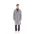 W-M642 - Type - ROBE LONG JAQUARD GREY- (W-M642)