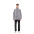 W-M643 - Type - ROBE  ZACKET JAQUARD GREY- (W-M643)
