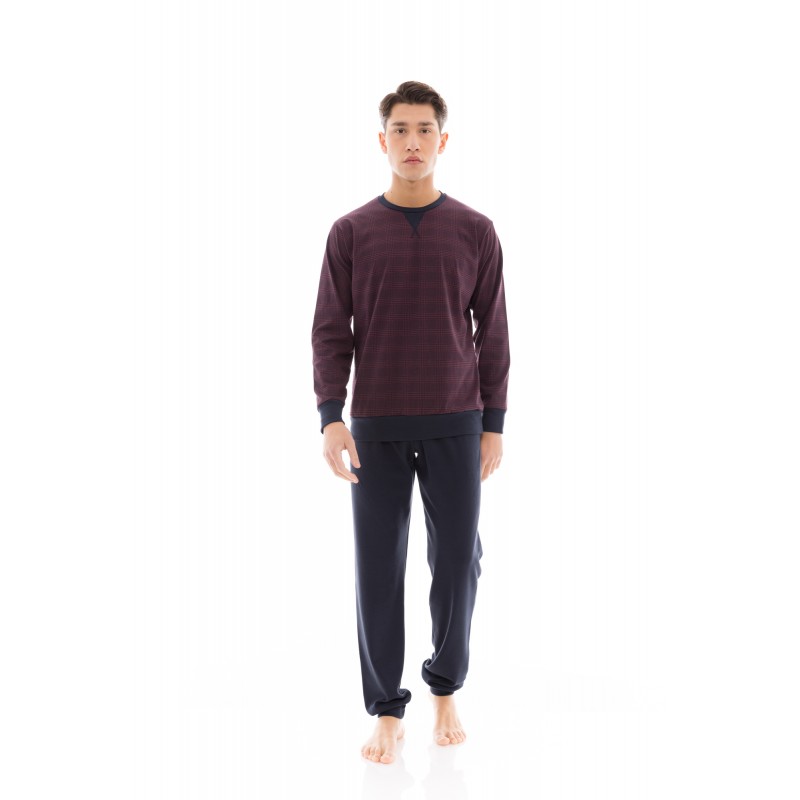W-M679 - Type - PYJAMA BORDO PLAID- (W-M679) W-M679 - Type - PYJAMA BORDO PLAID- (W-M679)