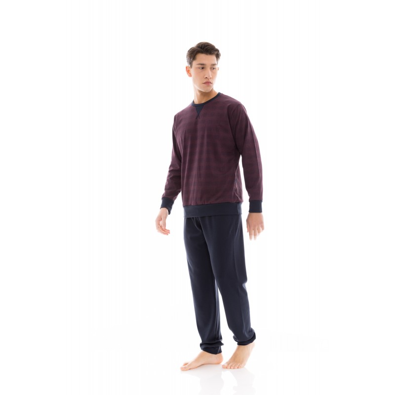 W-M679 - Type - PYJAMA BORDO PLAID- (W-M679) W-M679 - Type - PYJAMA BORDO PLAID- (W-M679)