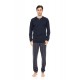 W-M700 - Type - PYJAMA JACQUARD BLUE GREY PLAID- (W-M700) W-M700 - Type - PYJAMA JACQUARD BLUE GREY PLAID- (W-M700)