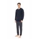 W-M700 - Type - PYJAMA JACQUARD BLUE GREY PLAID- (W-M700) W-M700 - Type - PYJAMA JACQUARD BLUE GREY PLAID- (W-M700)