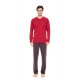 W-M706 - Bordo - PYJAMA JACQUARD BORDO PLAID- (W-M706) W-M706 - Bordo - PYJAMA JACQUARD BORDO PLAID- (W-M706)