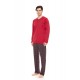 W-M706 - Bordo - PYJAMA JACQUARD BORDO PLAID- (W-M706) W-M706 - Bordo - PYJAMA JACQUARD BORDO PLAID- (W-M706)