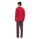 W-M706 - Bordo - PYJAMA JACQUARD BORDO PLAID- (W-M706) W-M706 - Bordo - PYJAMA JACQUARD BORDO PLAID- (W-M706)