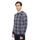 W-M719 - Type - PYJAMA JACQUARD BLUE GREY PLAID- (W-M719) W-M719 - Type - PYJAMA JACQUARD BLUE GREY PLAID- (W-M719)
