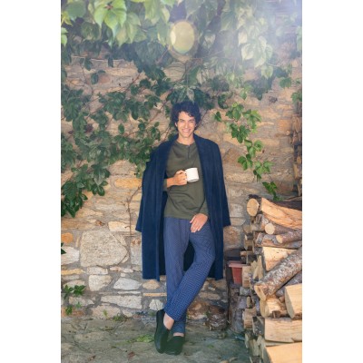 W-M733 - Forest - PYJAMA GREEN GEO- (W-M733)