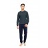 W-M762 - Type - PYJAMA JACQUARD FOREST GREEN- (W-M762)