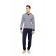 W-M770 - Type - PYJAMA JACQUARD HENRY STRIPES- (W-M770) W-M770 - Type - PYJAMA JACQUARD HENRY STRIPES- (W-M770)