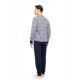 W-M770 - Type - PYJAMA JACQUARD HENRY STRIPES- (W-M770) W-M770 - Type - PYJAMA JACQUARD HENRY STRIPES- (W-M770)