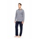 W-M771 - Type - PYJAMA JACQUARD HENRY STRIPES- (W-M771) W-M771 - Type - PYJAMA JACQUARD HENRY STRIPES- (W-M771)