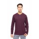 W-M772 - Bordo - PYJAMA JACQUARD HENRY STRIPES- (W-M772)