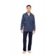 W-M774 - Type - PYJAMA BUTTONED JACQUARD DENIM PLAID- (W-M774) W-M774 - Type - PYJAMA BUTTONED JACQUARD DENIM PLAID- (W-M774)