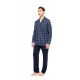 W-M774 - Type - PYJAMA BUTTONED JACQUARD DENIM PLAID- (W-M774) W-M774 - Type - PYJAMA BUTTONED JACQUARD DENIM PLAID- (W-M774)