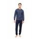 W-M776 - Type - PYJAMA JACQUARD DENIM PLAID- (W-M776)