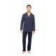 W-M779 - Type - PYJAMA BUTTONED JACQUARD SAND BLUE PLAID- (W-M779) W-M779 - Type - PYJAMA BUTTONED JACQUARD SAND BLUE PLAID- (W-M779)