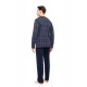 W-M781 - Type - PYJAMA JACQUARD SAND BLUE PLAID- (W-M781)
