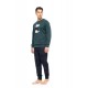 W-M784 - Dark Green - PYJAMA JACQUARD PINE GREEN PLAID- (W-M784) W-M784 - Dark Green - PYJAMA JACQUARD PINE GREEN PLAID- (W-M784)