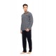 W-M795 - Type - PYJAMA STONE GREY STRIPES- (W-M795) W-M795 - Type - PYJAMA STONE GREY STRIPES- (W-M795)