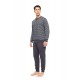 W-M796 - Type - PYJAMA STONE GREY STRIPES- (W-M796)
