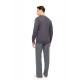 W-M797 - Type - PYJAMA STONE GREY STRIPES- (W-M797)