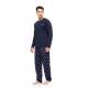 W-M801 - Yacht Blue - PYJAMA NAVY BLUE CARS- (W-M801)