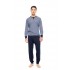 W-M803 - Type - PYJAMA OCEAN BLUE GEO- (W-M803)