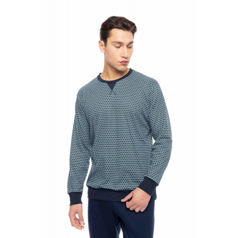 W-M810 - Type - PYJAMA SEA GREEN GEO- (W-M810)