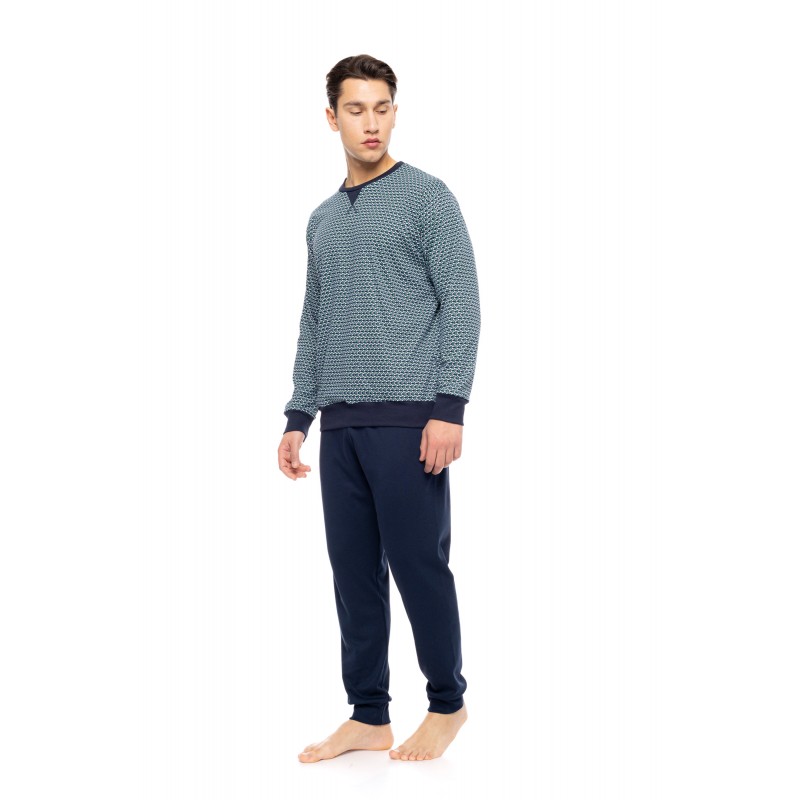 W-M810 - Type - PYJAMA SEA GREEN GEO- (W-M810) W-M810 - Type - PYJAMA SEA GREEN GEO- (W-M810)