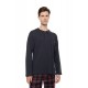 W-M821 - Grey Charcoal - Pyjama Oxford Grey Plaid- (W-M821)