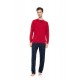 W-M824 - Bordo - Pyjama Alpine Deer- (W-M824) W-M824 - Bordo - Pyjama Alpine Deer- (W-M824)