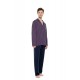 W-M828 - Type - Pyjama Buttoned Geo Bordo- (W-M828)
