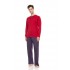 W-M829 - Bordo - Pyjama Geo Bordo- (W-M829)