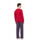 W-M829 - Bordo - Pyjama Geo Bordo- (W-M829) W-M829 - Bordo - Pyjama Geo Bordo- (W-M829)