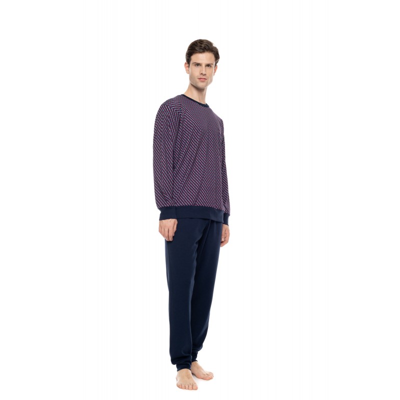 W-M831 - Type - Pyjama Geo Bordo- (W-M831)