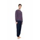W-M831 - Type - Pyjama Geo Bordo- (W-M831)
