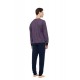 W-M831 - Type - Pyjama Geo Bordo- (W-M831)