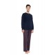 W-M834 - Yacht Blue - Pyjama Classic Stripe- (W-M834) W-M834 - Yacht Blue - Pyjama Classic Stripe- (W-M834)
