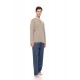 W-M839 - Sand - Pyjama Modern Plaid- (W-M839) W-M839 - Sand - Pyjama Modern Plaid- (W-M839)