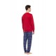 W-M847 - Bordo - Pyjama Cobalt Blue- (W-M847)