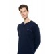 W-M848 - Yacht Blue - Pyjama Cobalt Blue- (W-M848)