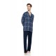 W-M851 - Type - Pyjama Buttoned Jacquard Denim- (W-M851) W-M851 - Type - Pyjama Buttoned Jacquard Denim- (W-M851)