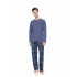 W-M853 - Cosmos Blue - Pyjama Jacquard Denim- (W-M853)