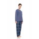 W-M853 - Cosmos Blue - Pyjama Jacquard Denim- (W-M853) W-M853 - Cosmos Blue - Pyjama Jacquard Denim- (W-M853)