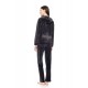 W1000 - Bordo - Velvet Tracsuit Set Pink Label Logo- (W1000)