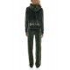 W1000 - Bordo - Velvet Tracsuit Set Pink Label Logo- (W1000)